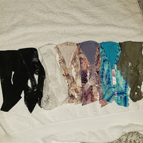 Victoria Secret Pink Thong Panties Bundle, Medium - Picture 11 of 13